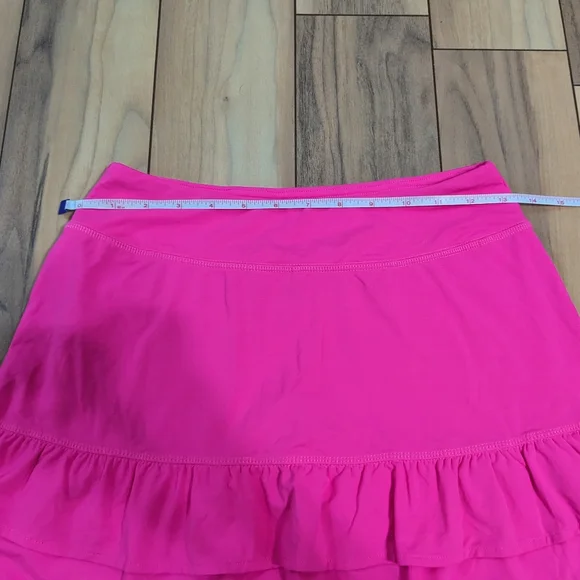 EUC! Lilly Pulitzer Luxletic Fern Skort Pink Grenadine Size XS - Picture 5 of 13